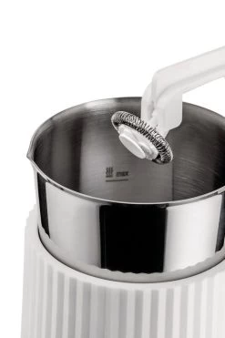 Alessi Plissé Milk Frother, Black -Kitchencia Shop 0002 MDL13 W 04 A4 3500pxl