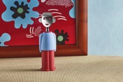 Kitchencia Shop 3 Alessi Alessandro M. Corkscrew, Light Blue - Red
