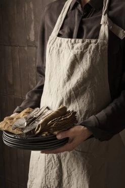 Ferm LIVING Hale Apron, Sand -Kitchencia Shop 07 c 11896