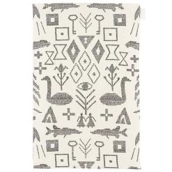 Saana Ja Olli Maailman Synty Tea Towel/placemat, Large, White