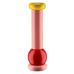 Alessi Sottsass Grinder, Large, Red - Pink - Yellow