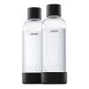 Mysoda Water Bottle 1 L, 2 Pcs, Black -Kitchencia Shop 12MySoda 21 th