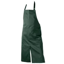 The Organic Company Apron With Pocket, Dark Green