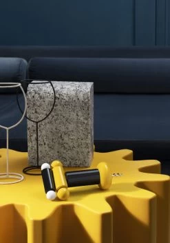 Alessi Sottsass Corkscrew, Black - Yellow - White -Kitchencia Shop 15 Alessi ES17 1 V