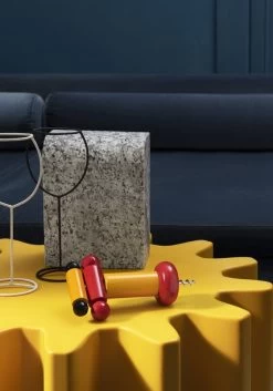 Alessi Sottsass Corkscrew, Yellow - Red - Black -Kitchencia Shop 15 Alessi ES17 V