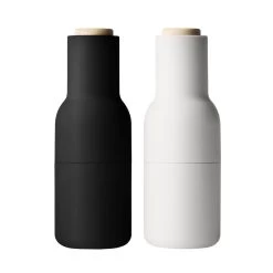 MENU Bottle Grinder 2 Pcs, Ash - Carbon - Beech