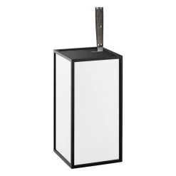 By Lassen K'Block Knife Holder/container, White