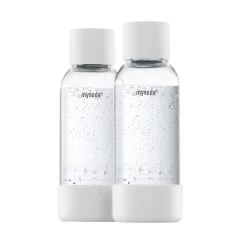 Mysoda Water Bottle 0,5 L, 2 Pcs, White