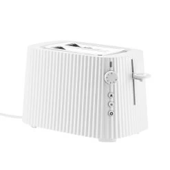 Alessi Plissé Toaster, White