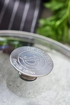 De Buyer Glass Lid 24 Cm -Kitchencia Shop 3429 ambiance