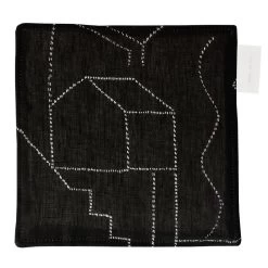 Saana Ja Olli Unien Talo Pot Holder/trivet, Black