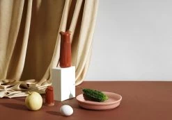 Normann Copenhagen Junto Pepper Shaker -Kitchencia Shop 361068 Normann Copenhagen Junto Oil Bottle Terracotta Junto Pepper Shaker Obi Bowl
