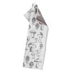 Lapuan Kankurit Sienimetsä Tea Towel, White - Brown -Kitchencia Shop 415LapuanKankurit AK