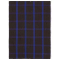 Ferm LIVING Hale Tea Towel, Brown - Blue