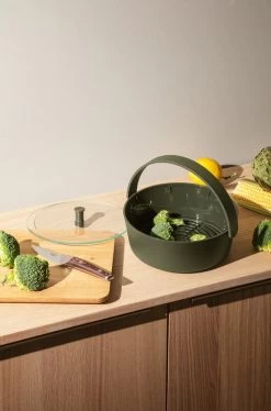 Eva Solo Green Tool Steamer For Microwave Oven, Green -Kitchencia Shop 531413 7
