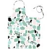 Kauniste Tutti Frutti Apron, Light Green -Kitchencia Shop 56Kauniste 19 TH