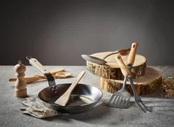 De Buyer Mineral B Bois Frying Pan, 26 Cm -Kitchencia Shop 5710 photo de gamme