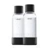 Mysoda Water Bottle 0,5 L, 2 Pcs, Black -Kitchencia Shop 6MySoda 21 th