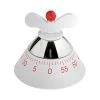 Alessi Kitchen Timer, White -Kitchencia Shop 9 Alessi iso
