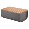Alessi Mattina Breadbox, Dark Grey -Kitchencia Shop ALBG03 DG