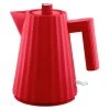 Alessi Plissé Electric Kettle, 1 L, Red -Kitchencia Shop ALMDL06 1 R