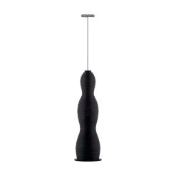 Alessi Pulcina Milk Frother, Black