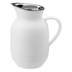 Stelton Amphora Vacuum Jug For Coffee, 1 L, Soft White