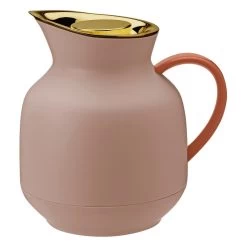 Stelton Amphora Vacuum Jug For Tea, 1 L, Soft Peach