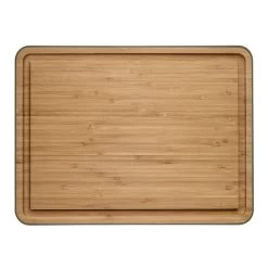 Eva Solo Green Tool Cutting Board With Groove, 39 X 28 Cm, Bamboo