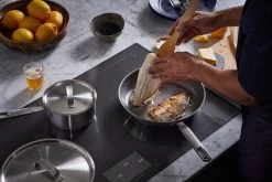 Fiskars All Steel Frying Pan, 28 Cm -Kitchencia Shop FI Fiskars All Steel Frying pan 28cm Action 01