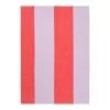 Ferm LIVING Hale Tea Towel, Red - Lilac -Kitchencia Shop FL1104265371 ferm LIVING SS22 HaleTeaTowel Red Lilac 1104265371 KB