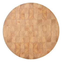 Ferm LIVING Chess Cutting Board, Round, Large