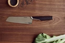 Fiskars Titanium Santoku Knife -Kitchencia Shop Fiskars Cooking Environmental Titanium Santoku knife 1027295 AZ
