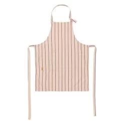 Ferm LIVING Hale Kids Apron, Rose - Bright Blue