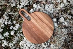 Hanna Saari Halikko Cutting Board, Round, Elm -Kitchencia Shop Halikko Jalava 24 C