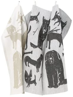 Lapuan Kankurit Koirapuisto Tea Towel -Kitchencia Shop LapuanKankurit Koirapuisto towels