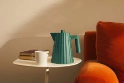 Alessi Plissé Electric Kettle, 1 L, Green -Kitchencia Shop MDL06 1 GR amb H