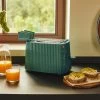 Alessi Plissé Toaster Rack, Green -Kitchencia Shop MDL08GR RACK amb H