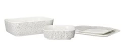 Arabia Mainio Sarastus Oven Dish 0,7 L -Kitchencia Shop Mainio oven dish 25L 07L platter 22x29cm 18x18cm Sarastus 1