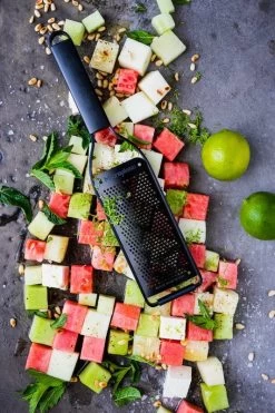 Microplane Black Sheep Series Fine Grater -Kitchencia Shop Microplane Black Sheep 43004 Fine Melon Salad 8