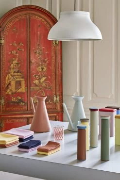 HAY Salt & Pepper Mill, L, Light Grey -Kitchencia Shop PC Pendant M Watering Can Salt and Pepper Measure Waffle