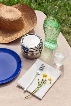 MENU Papilio Tea Towel, 2 Pcs, Ochre And Ecru -Kitchencia Shop Ruoka kesakuu22 3