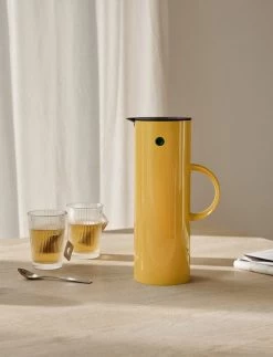 Stelton EM77 Vacuum Jug, 1,0 L, Poppy Yellow -Kitchencia Shop STX 983 10003