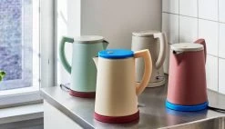 HAY Sowden Kettle, Grey -Kitchencia Shop Sowden Kettle EU brown grey mint yellow 3