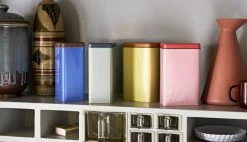 HAY Tin By Sowden, Yellow -Kitchencia Shop Tin by Sowden Watering Can terracotta 3