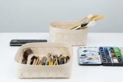 Verso Design Viilu Bread Basket, XL -Kitchencia Shop VIILU Bread Basket XL 2B aquarell