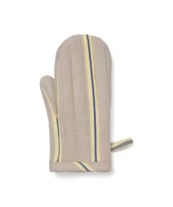 Ferm LIVING Hale Oven Mitt, Oyster - Lemon - Bright Blue -Kitchencia Shop fermLIVING SS22 HaleOvenMitt Oyster Lemon BrightBlue 1104265368 pack 1