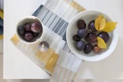 Lapuan Kankurit Sointu Tea Towel, Linen - Cloudberry - Dark Grey -Kitchencia Shop lapuankankurit sointu towel 2 0