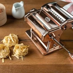 Marcato Atlas 150 Pasta Maker, Copper -Kitchencia Shop maracato atlas 150 copper lifestyle borough kitchen 1296x
