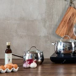 Heirol Belly Steel Casserole, 2 L -Kitchencia Shop teraskasari 2 l belly 2